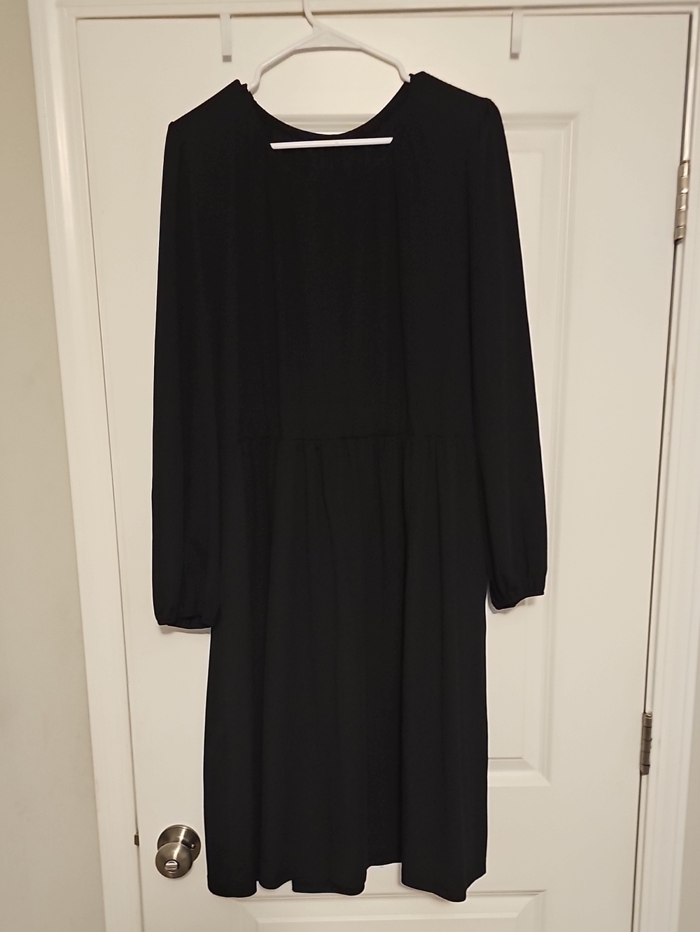 Black Long Sleeve Women's Dress
